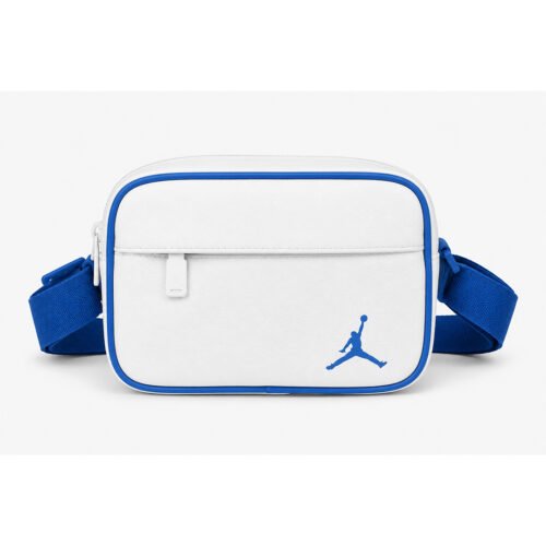 J Monogram Blue Logo Crossbody Bag
