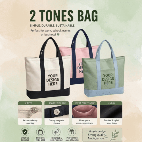 totebag 2 tone